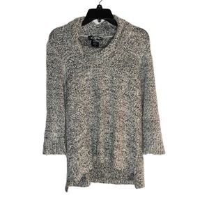 Gray United States Sweaters Cowl neck Comfy Pull Over Sweater Size M